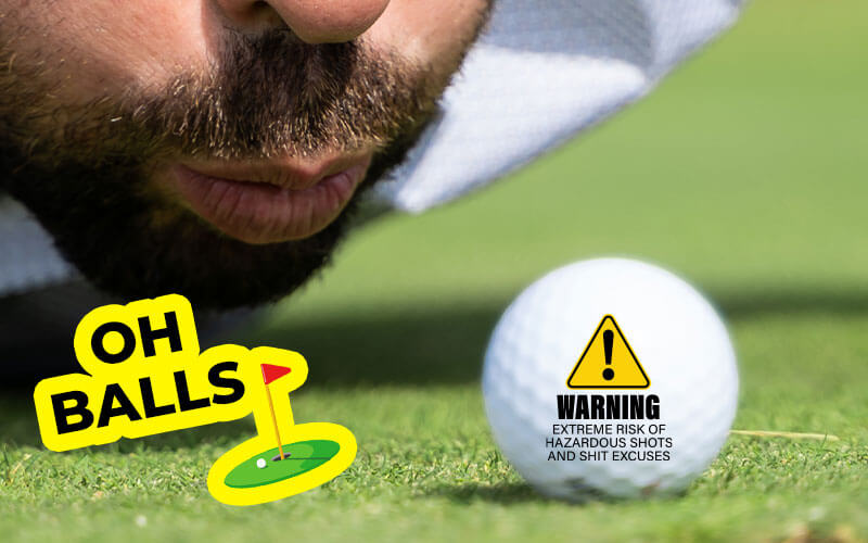 Oh Balls! - Offensive Golf Balls